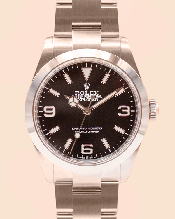 2024 Rolex Explorer 40MM Black Dial Oyster Bracelet (224270)
