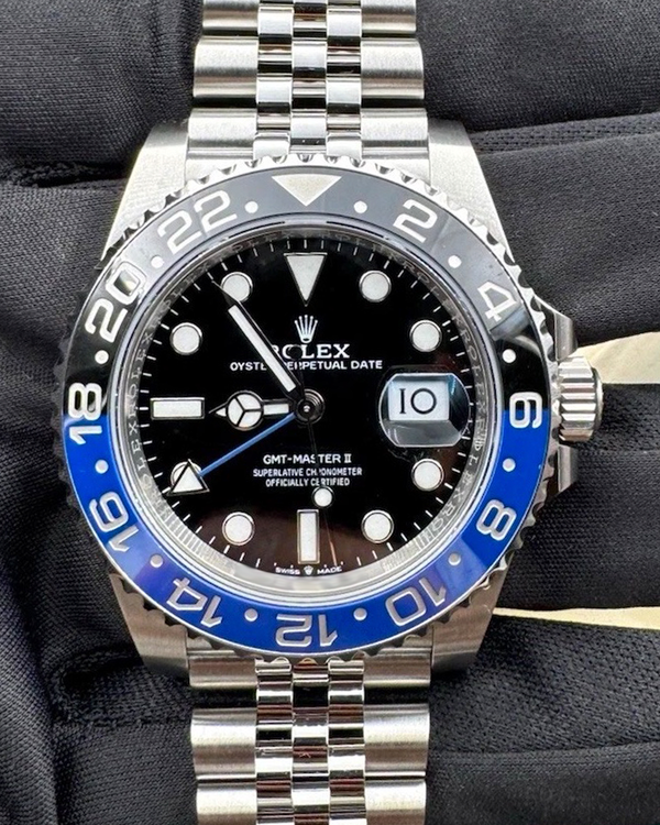 2026 Rolex GMT-Master II "Batgirl" 40MM Black Dial Jubilee Bracelet (126710BLNR)