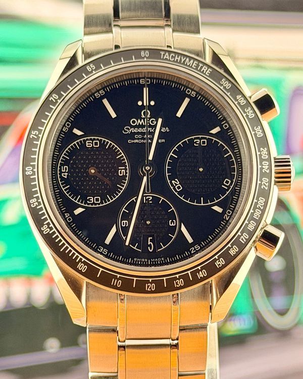 Omega Speedmaster Racing 40MM Black Dial Steel Bracelet (326.30.40.50.01.001)