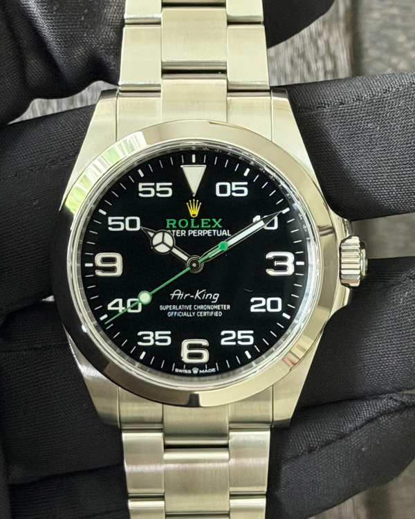 2024 Rolex Air-King 40MM Black Dial Oyster Bracelet (126900)