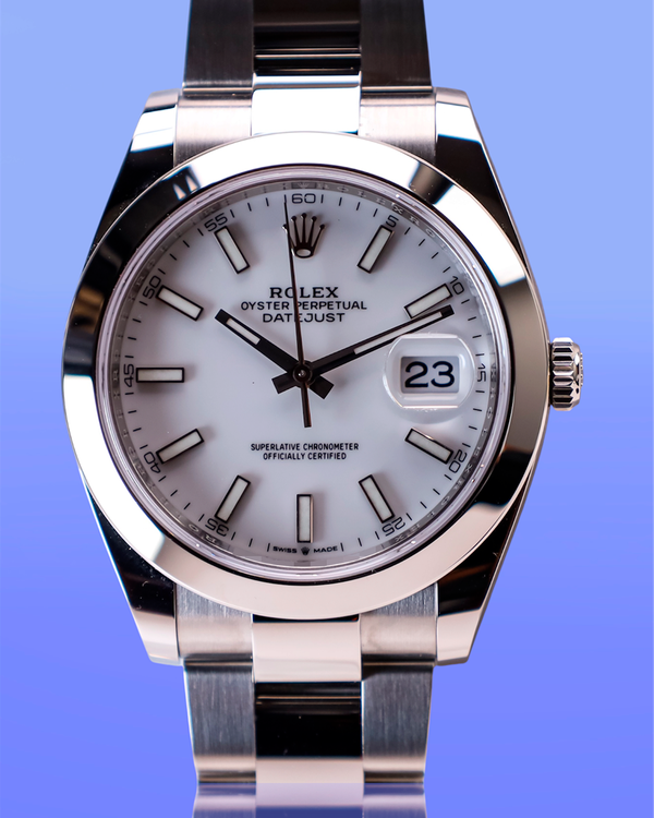 Rolex Datejust (DJ Dome White Oyster)