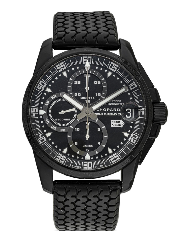 2020 Chopard Mille Miglia GT 44MM Black Dial Rubber Strap (8459)