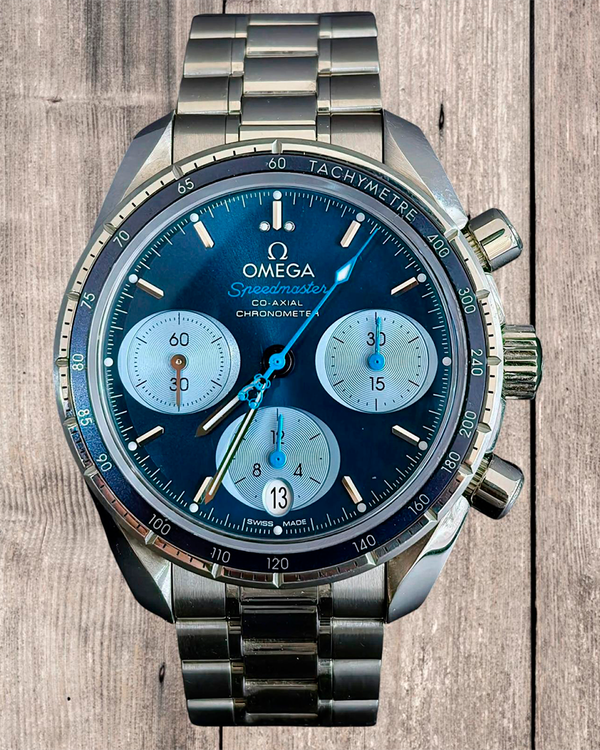 2020 Omega Speedmaster "Orbis" S.E. 38MM Blue Dial Steel Bracelet(324.30.38.50.03.002)