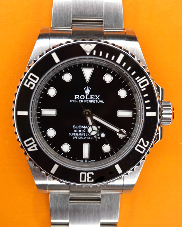 2026 Rolex Submariner No-Date 41MM Black Dial Oyster Bracelet (124060)