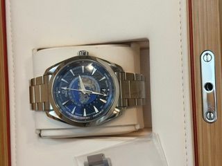 2022 Omega Seamaster Aqua Terra 150M "Worldtimer" 43MM Blue Dial Steel Bracelet (220.10.43.22.03.001)