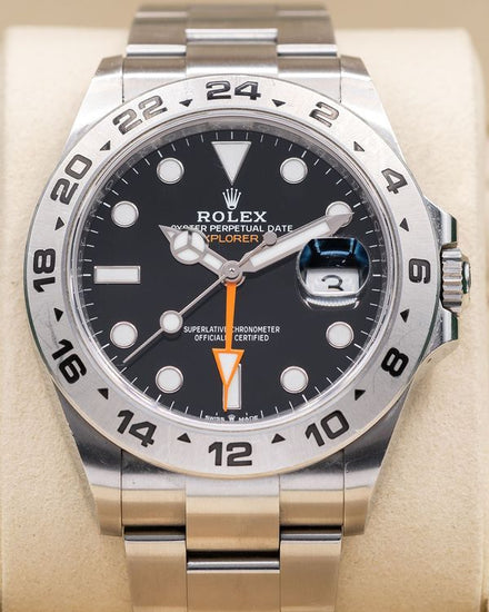 Rolex Explorer II 42MM Black Dial Oyster Bracelet (226570)