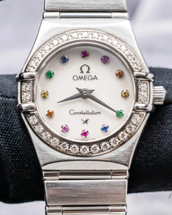 2006 Omega Constellation 22.5MM Mother of Pearl Dial Steel Bracelet (1460.79)