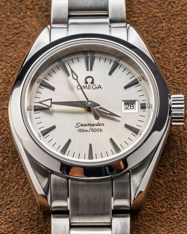 2010 Omega Seamaster Aqua Terra 29.2MM Silver Dial Steel Bracelet (2577.30.00)