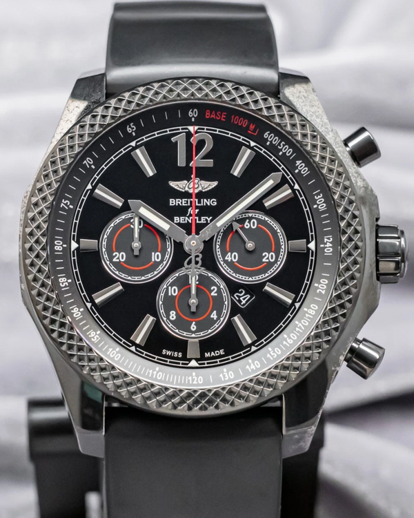 Breitling Bentley "Midnight" L.E. 42MM Black Dial Rubber Strap (M41390AN/BB85)