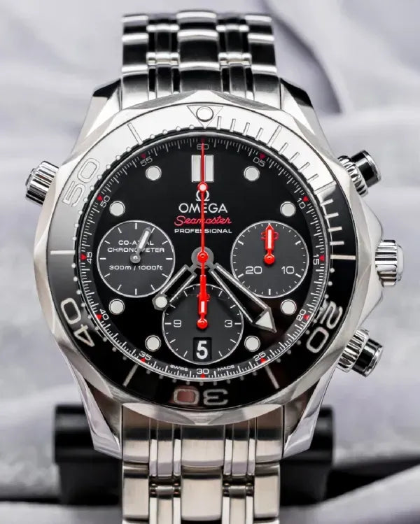 2020  Omega Seamaster Diver 300M 41.5MM Black Dial Steel Bracelet (212.30.42.50.01.001)