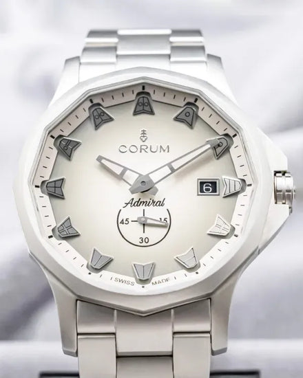 Corum Admiral's Cup AC-One L.E. 42MM Silver Dial Steel Bracelet (395.201.20/V800 AK50)