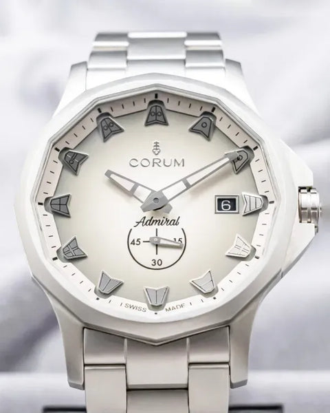 CORUM Admiral's Cup 腕時計 Corum Admiral's Cup AC-One L.E. 42MM Silver Dial Steel Bracelet