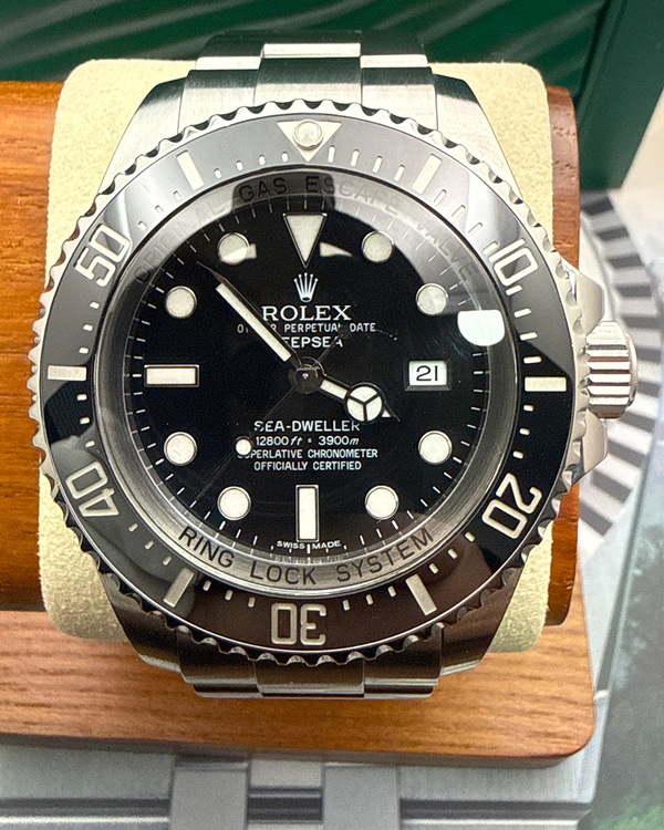No Reserve - 2010 Rolex Sea-Dweller Deepsea 44MM Black Dial Oyster Bracelet (116660)