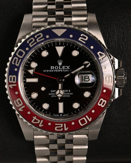 2019 Rolex GMT-Master II "Pepsi" 40MM Black Dial Jubilee Bracelet (126710BLRO)