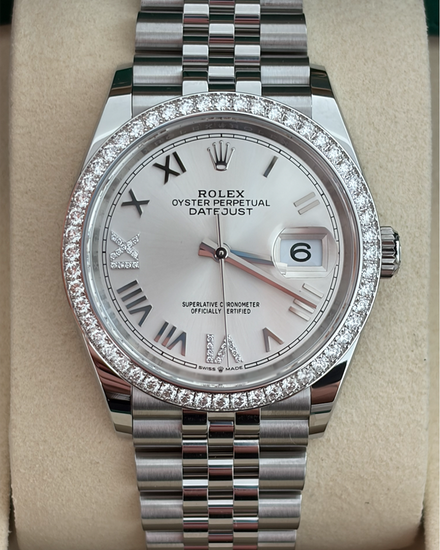 2026 Rolex Datejust 36MM Silver Dial Jubilee Bracelet (126284RBR)