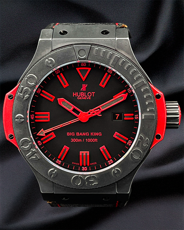 Hublot Big Bang King L.E. 48MM Black Dial Textile Strap (322.CI.1130.GR.ABR10)