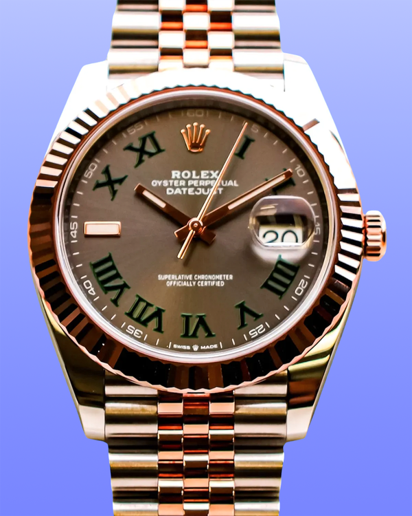 2025 Rolex Datejust "Wimbledon" 41MM Slate Dial Two-Tone Jubilee Bracelet (126331)