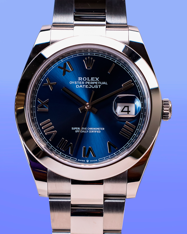 Rolex Datejust (blue Roman Jubilee Dome)