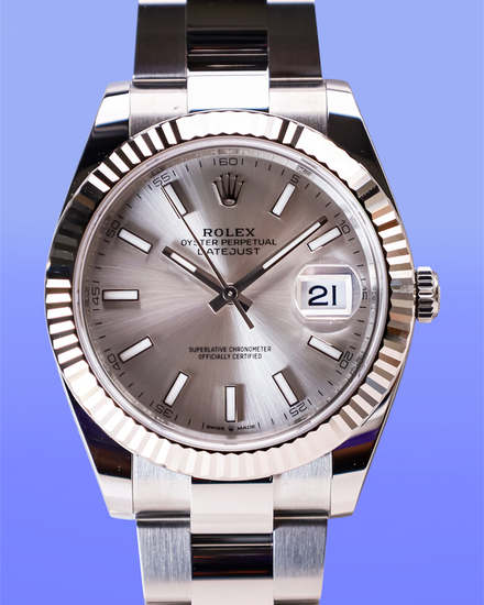 2026 Rolex Datejust 41MM Silver Dial Oyster Bracelet (126334)