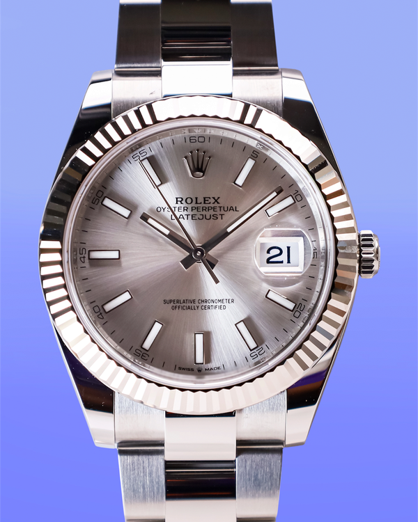 2026 Rolex Datejust 41MM Silver Dial Oyster Bracelet (126334)