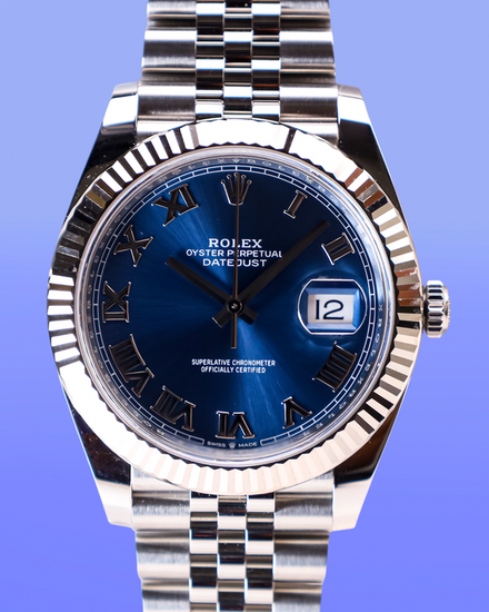 2026 Rolex Datejust 41MM Blue "Azzuro" Dial Jubilee Bracelet (126334)