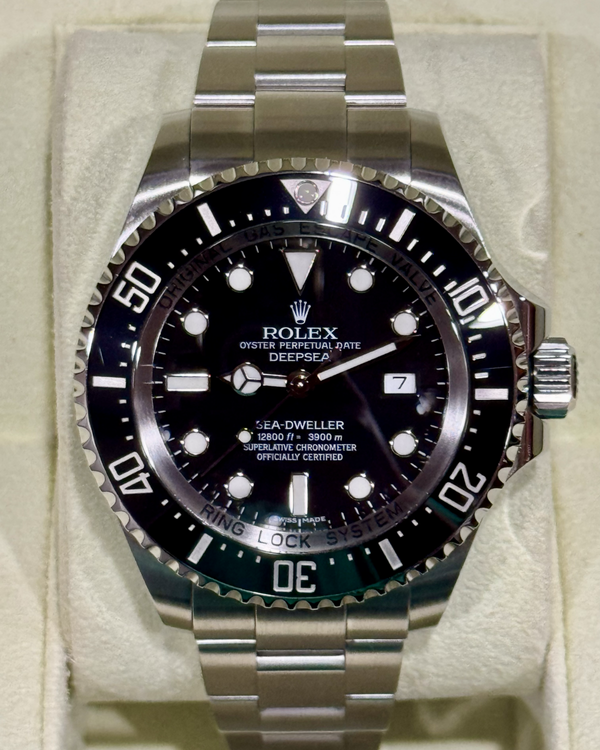 2015 Rolex Sea-Dweller Deepsea 44MM Black Dial Oyster Bracelet (116660)