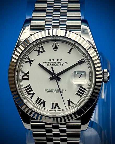 2024 Rolex Datejust 41MM White Dial Jubilee Bracelet (126334)
