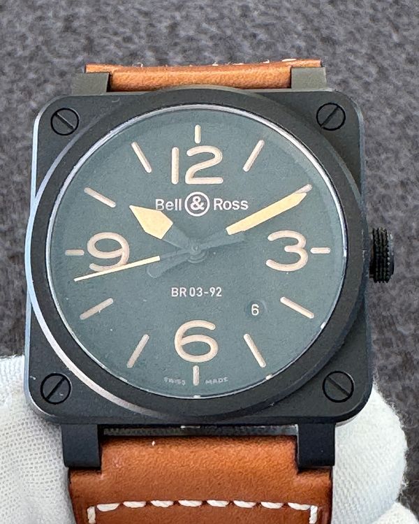 No Reserve - Bell & Ross BR 03 (BR03-92-CBL)