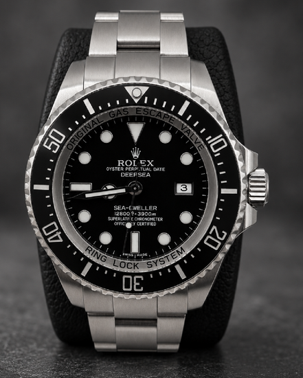 Rolex Sea-Dweller Deepsea 44MM Black Dial Oyster Bracelet (116660)