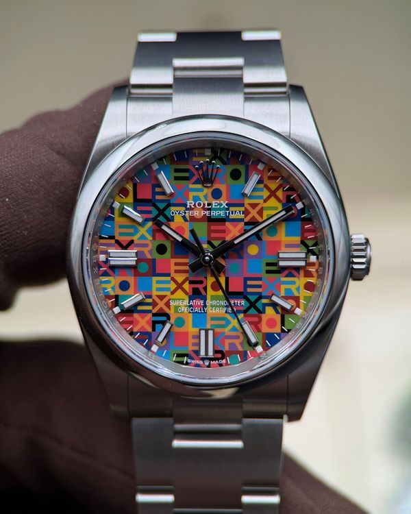 2026 Rolex Oyster Perpetual 36MM Multicolor Jubilee Motif Dial Oyster Bracelet (126000)