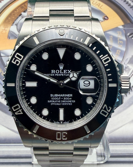2025 Rolex Submariner Date 41MM Black Dial Oyster Bracelet (126610LN)