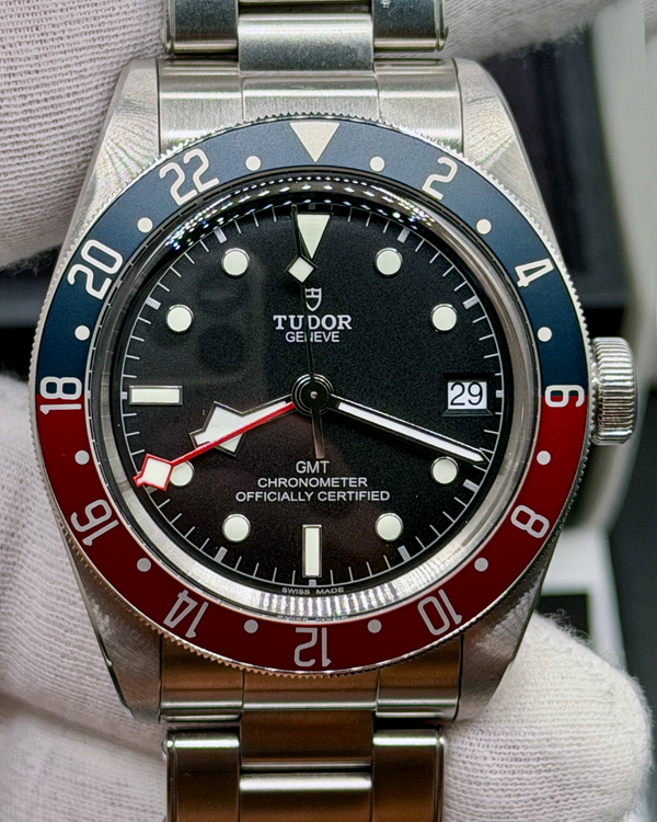 2021 Tudor Black Bay GMT "Pepsi" 41MM Black Dial Steel Bracelet (79830RB)