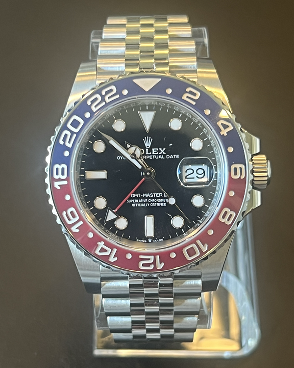 2019 Rolex GMT-Master II "Pepsi" 40MM Black Dial Jubilee Bracelet (126710BLRO)