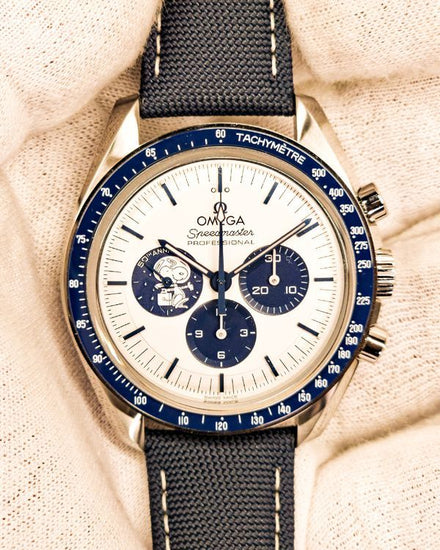 2026 Omega Speedmaster Anniversary Series “Silver Snoopy Award” 42MM Silver Dial Textile Strap (310.32.42.50.02.001)