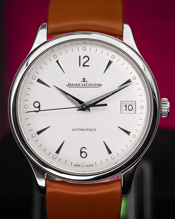 2021 Jaeger-LeCoultre Master Control Date 40MM White Dial Calfskin Leather Strap (Q4018420)