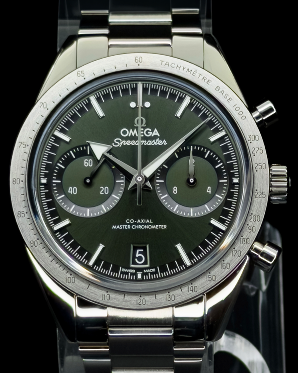 2024 Omega Speedmaster '57 40.5MM Green Dial Steel Bracelet (332.10.41.51.10.001)