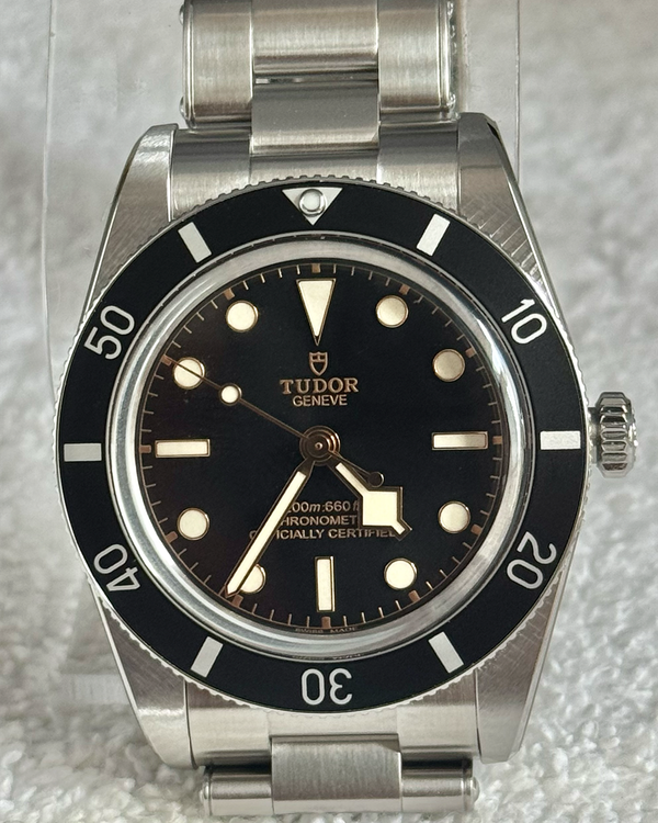No Reserve - 2026 Tudor Black Bay 54 37MM Black Dial Steel Bracelet (79000N)
