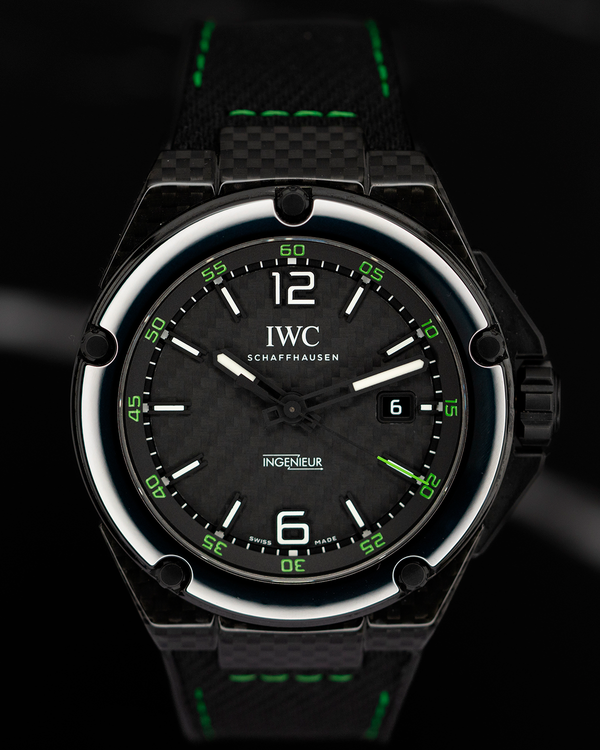 IWC Schaffhausen Ingenieur Performance L.E. 46MM Carbon Fiber Dial Rubber Strap (IW322404)
