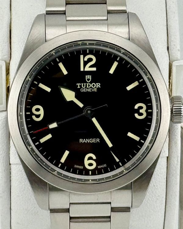 No Reserve -  2024 Tudor Ranger 39MM Black Dial Steel Bracelet (79950)