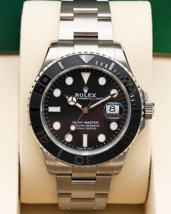 2026 Rolex Yacht-Master 42MM Black Dial Titanium Oyster Bracelet (226627)