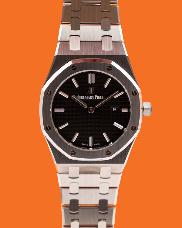 2026 Audemars Piguet Royal Oak Quartz 33MM Black Dial Steel Bracelet (67650ST.OO.1261ST.01-A)