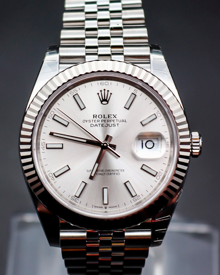 2024 Rolex Datejust 41MM Silver Dial Jubilee Bracelet (126334)
