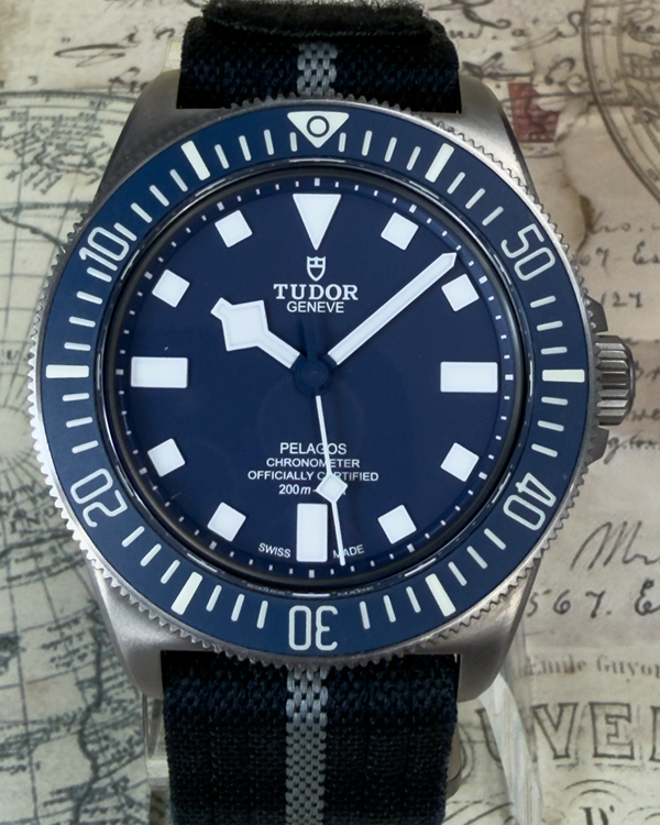 2023 Tudor Pelagos FXD 42MM Blue Dial Textile Strap (M25707B/22)