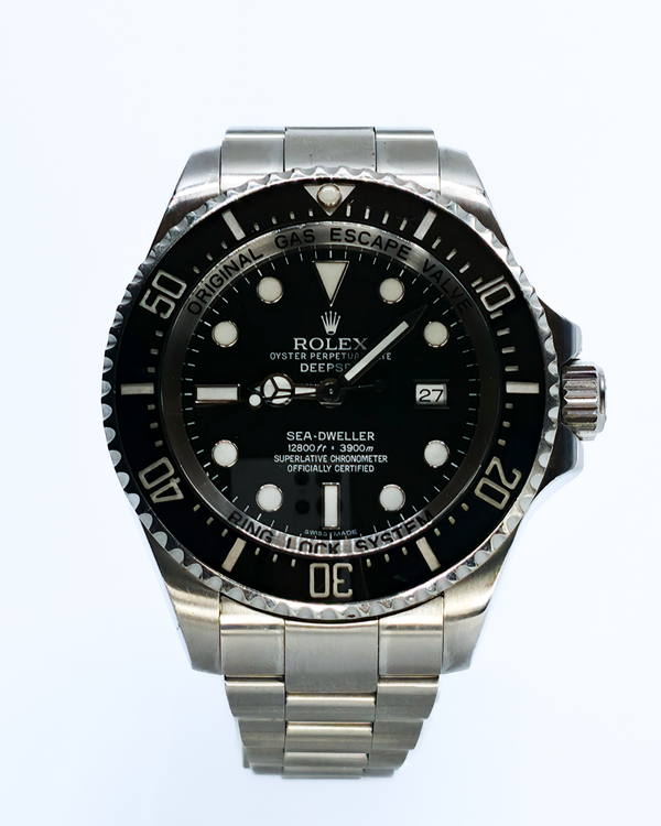 2013 Rolex Sea-Dweller Deepsea 44MM Black Dial Oyster Bracelet (116660)
