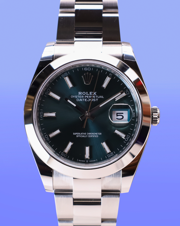 Rolex Datejust (DJ Dome Green Oyster)
