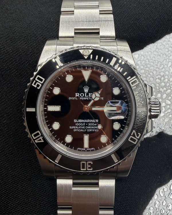 2018 Rolex Submariner Date 40MM Black Dial Oyster Bracelet (116610LN)