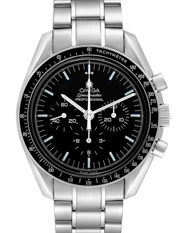 2013 Omega Speedmaster Professional Moonwatch 42MM Black Dial Steel Bracelet(3570.50.00)