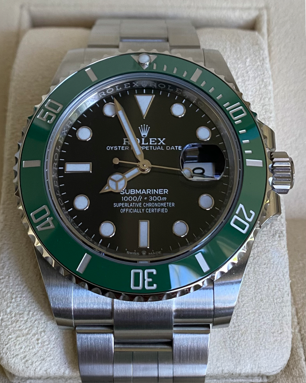 2022 Rolex Submariner Date "Starbucks" 41MM Black Dial Oyster Bracelet (126610LV)