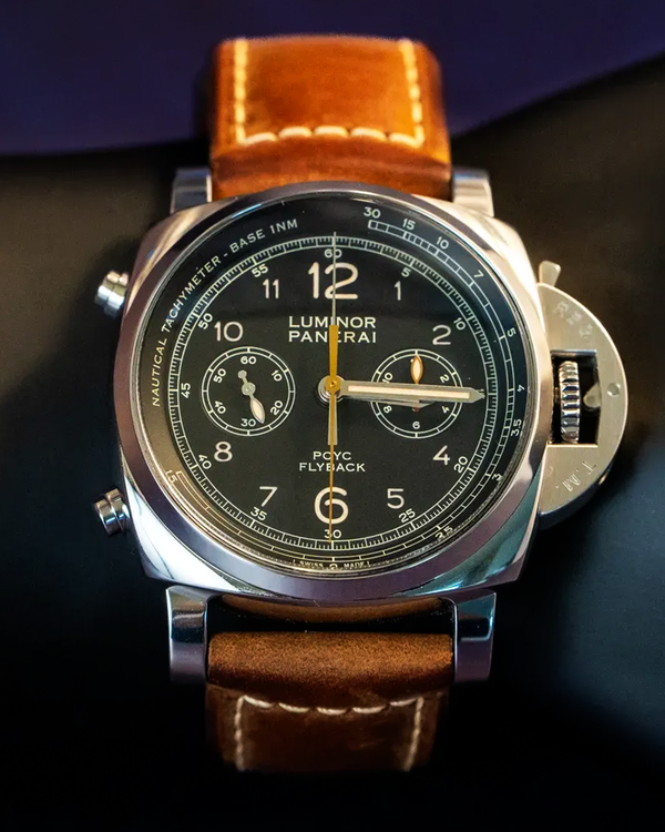 2021 Panerai Luminor 44MM Black Dial Leather Strap (PAM00653)