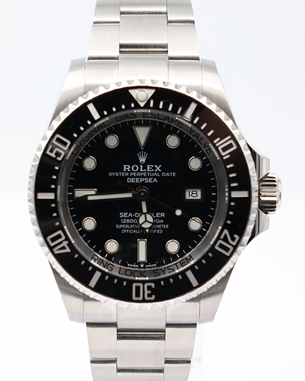 2019 Rolex Deepsea 44MM Black Dial Oyster Bracelet (126660)